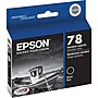 Epson T78 Black Standard Yield Ink Cartridge   (T078120)~#|#~s0892030_sc7