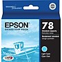 Epson T78 Light Cyan Standard Yield Ink Cartridge~#|#~s0892037_sc7