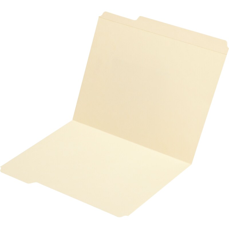 Medical Arts Press 8" Tab File Folders, Letter, Manila, 100/Box (31454) image 1