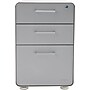 Stow 3-Drawer File Cabinet, White + Light Gray~#|#~s0895685_sc7