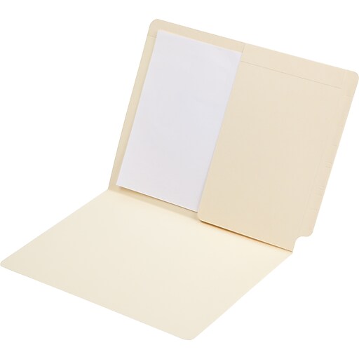 Medical Arts Press® EndTab Folders with Single Pocket and No Fasteners