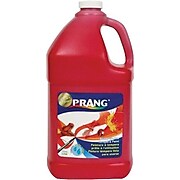 Prang® (Dixon Ticonderoga®) Washable Ready-to-Use Paint, Red, 128 oz.