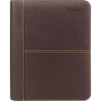 Solo New York Executive Universal Padfolio For Tablet/eReader, Espresso