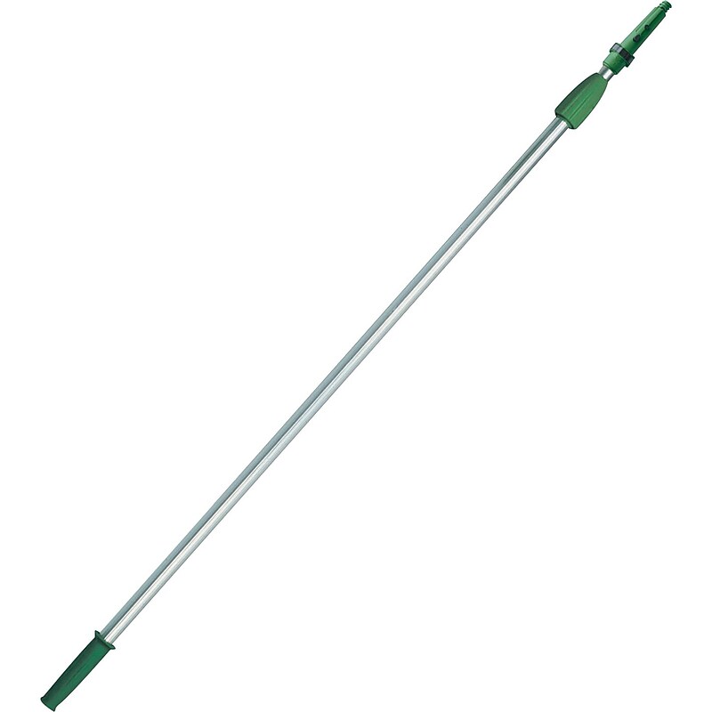 Unger 2-Section Telescoping Extension Pole, Anodized Aluminum, Green (UNGEZ120) image 1
