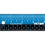 Victor Technology Easy Read Stainless Steel Ruler, Standard/Metric, 12", Blue~#|#~s0898562_sc7