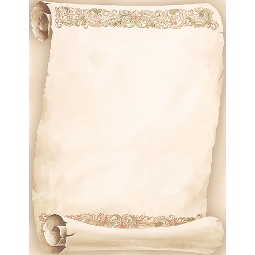 Great Papers! Florentine Scroll Letterhead, 80 Sheets/Pack (2014237