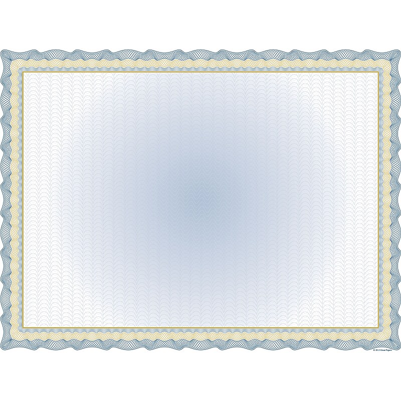 Great Papers Twisty Graph Certificates, 8.5" x 11", Navy Blue, 30/Pack (2013295PK2) image 1