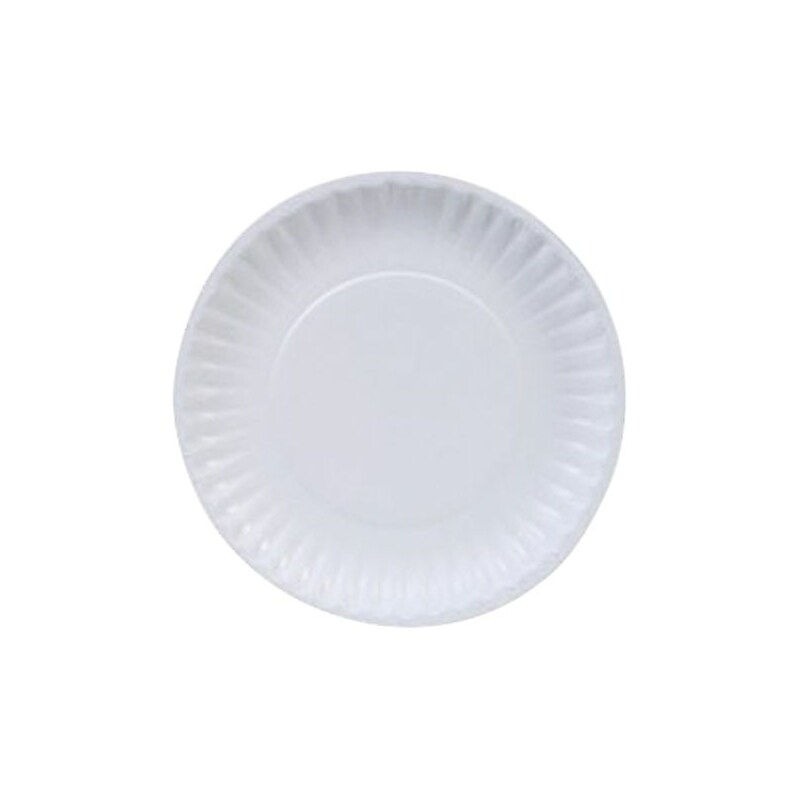Paper Plate , White, 9", 1,000/Ct image 1