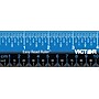 Victor Technology Easy Read Stainless Steel Ruler, Standard/Metric, 12", Blue~#|#~s0901178_sc7