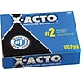 X-Acto #2 Bulk Pack Replacement Blade for X-Acto Knives, 100/Box (X602)~#|#~s0901244_sc7