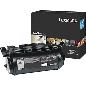 Lexmark T63X Black High Yield Toner Cartridge (12A8244)