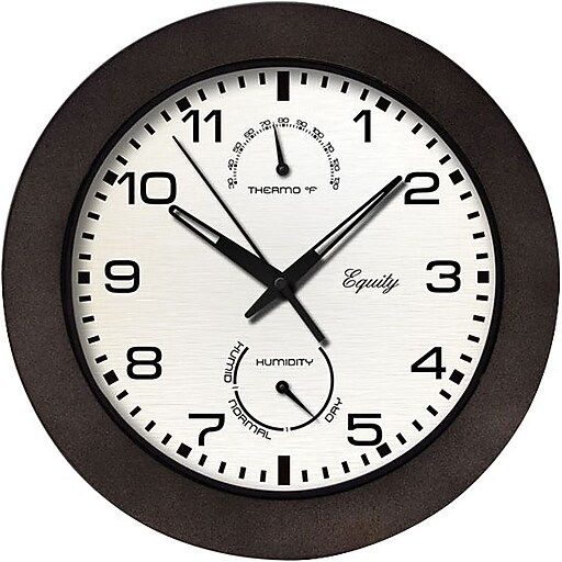 Equity by La Crosse 29005 10 Inch Outdoor Thermometer & Humidity Wall