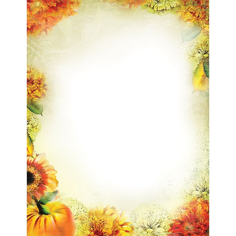 Great Papers! Autumn Foliage Letterhead, 80/Pack (2013285) image 1