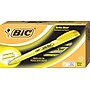 BIC Brite Liner Stick Highlighters, Chisel Tip, Fluorescent Yellow, 216/Carton (BL11YELCT)~#|#~s0903890_sc7