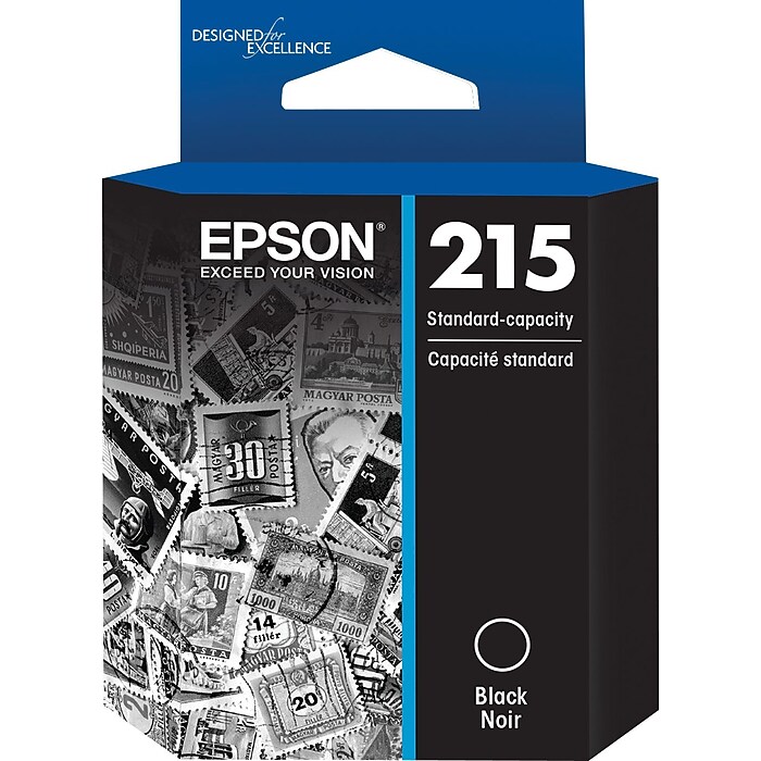 Epson T215 Black Standard Yield Ink Cartridge (T215120-S) | Staples
