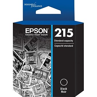 Epson T215 Black Standard Yield Ink Cartridge