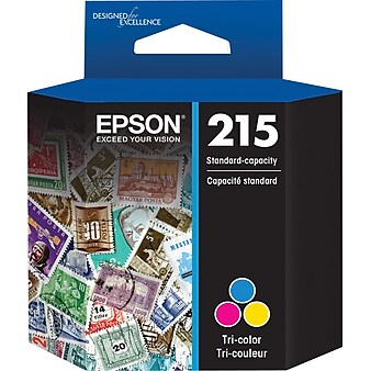 Epson T215 Tri-Color Standard Yield Ink Cartridge
