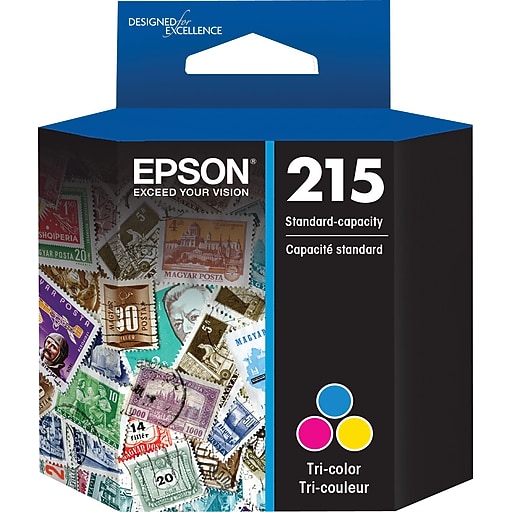 Epson 215 TriColor Standard Yield Ink Cartridge at Staples