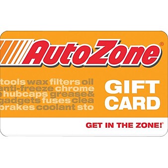 Auto Zone Gift Card $100
