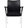 Offices To Go Fabric Guest Chair, Black, 2/Carton (TDOTG11740B)~#|#~s0905841_sc7
