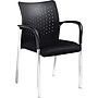 Offices To Go Fabric Guest Chair, Black, 2/Carton (TDOTG11740B)~#|#~s0905842_sc7