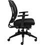 Offices To Go Mesh Multi-Function Task Chair with Arms, Black (OTG2803B)~#|#~s0905873_sc7