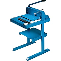Dahle Professional Stack Cutter, 700 sheet capacity, Blue