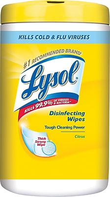 Lysol Disinfecting Wipes, Citrus, 110 Wipes/Pack
