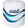 Windsoft Facial Quality Bathroom Tissue, 2-Ply, White, 400 Sheets/Roll, 24 Rolls/Carton (WIN 2400)~#|#~s0908990_sc7