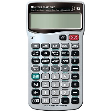 Calculated Industries Qualifier Plus IIIFX (43430) Real Estate