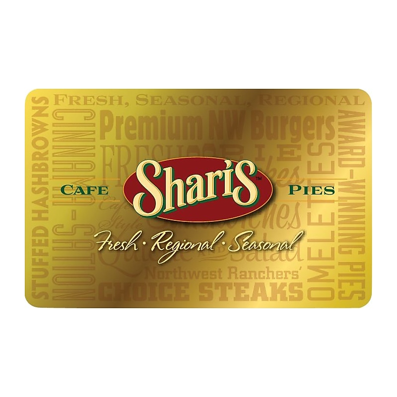 Shari's Cafe & Pies Gift Card $50 image 1