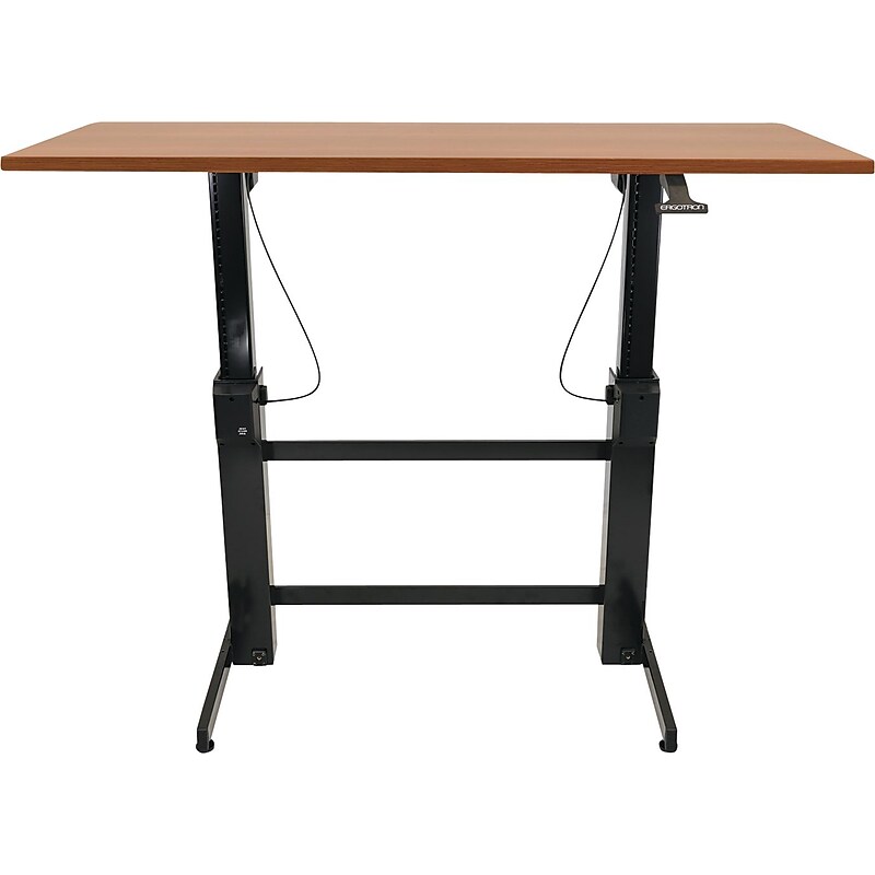 Workfit-B Sit-Stand Base, Heavy-Duty, 88 Lbs. Max Weight Capacity, Black image 1
