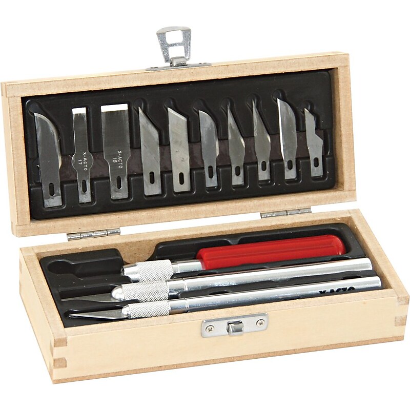 X-Acto® 3 Knives and 10 Blades Boxed Basic Knife Set image 1