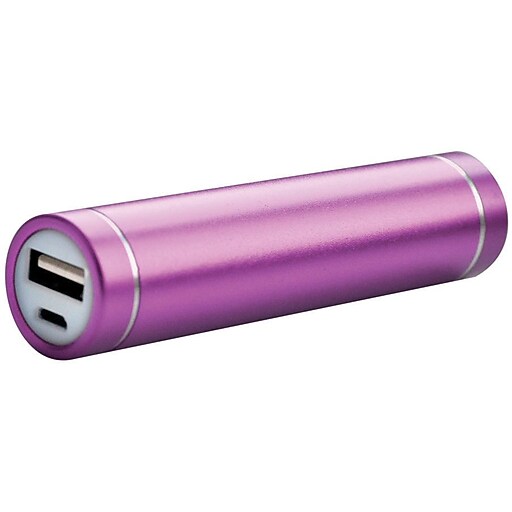 Shop Staples for iPM Portable USB 2600mAh Universal Flash Charger, Pink