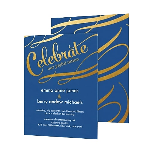 Staples invitations