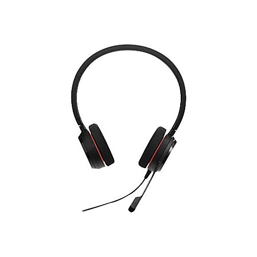 Jabra Evolve 20 UC Noise Canceling Stereo On Ear Computer