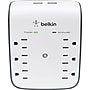 Belkin SurgePlus 6 Outlet Home/Office, 900 Joules, White (BLKBSV602TT)~#|#~s0921872_sc7