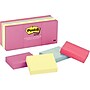 Post-it Notes, 1 3/8" x 1 7/8", Beachside Café Collection, 100 Sheet/Pad, 12 Pads/Pack (653AST0)~#|#~s0921980_sc7