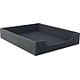 Staples® Cloth Paper Tray, Charcoal~#|#~s0922661_sc7