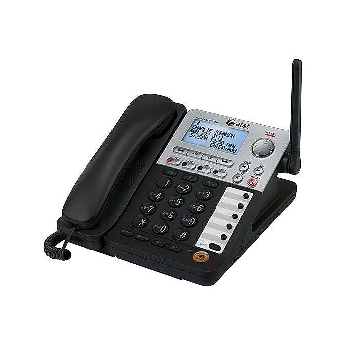 AT&T SynJ 4-Line Corded Phone (SB67148) | Staples