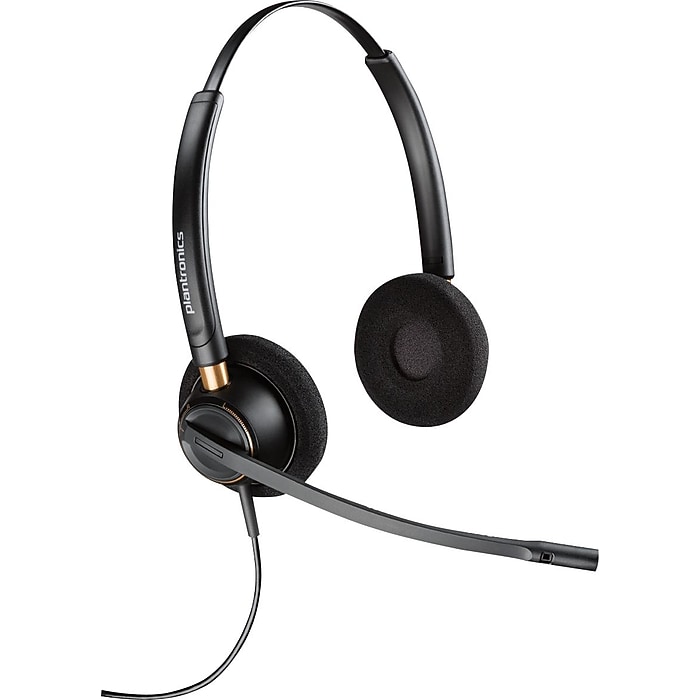 no Poly EncorePro 520 Noise Canceling Mono Headset, Quick Disconnect