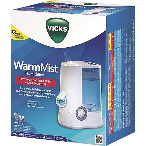 Shop Staples for Vicks® Warm Mist Humidifier