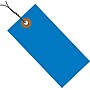 6 1/4" x 3 1/8" Blue Tyvek® Shipping Tag - Pre-Wired, 100/Case (G14083A)~#|#~s0925488_sc7