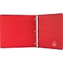 Simply 1 1/2" 3-Ring Non-View Binders, Red, 12/Pack (26583CT)~#|#~s0926120_sc7