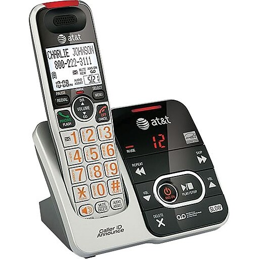 AT&T CRL32102 DECT 6.0 Expandable Cordless Phone with Answering System and Caller ID/Call