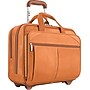 Solo New York 15.6" Leather Rolling Laptop Bag, Tan (D5291)~#|#~s0927785_sc7