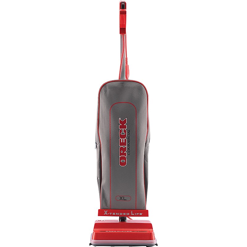 Oreck Commercial Upright Vacuum, Grey/Red (U2000R-1) image 1