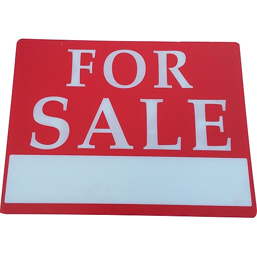 Shop Staples for For Sale Sign, 18x24 inch
