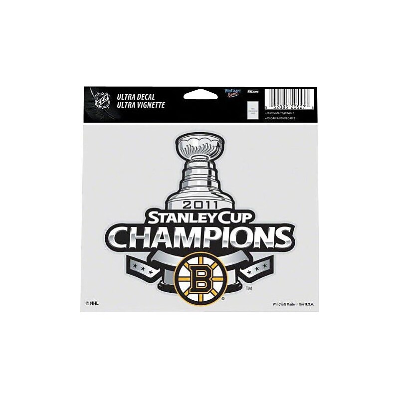 Wincraft Boston Bruins Stanley Cup Ultra Decal image 1