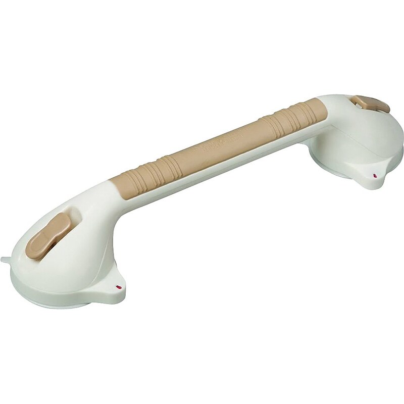 Briggs Healthcare™ Suction Cup Grab Bar With BactiX, Sand, 16"L image 1